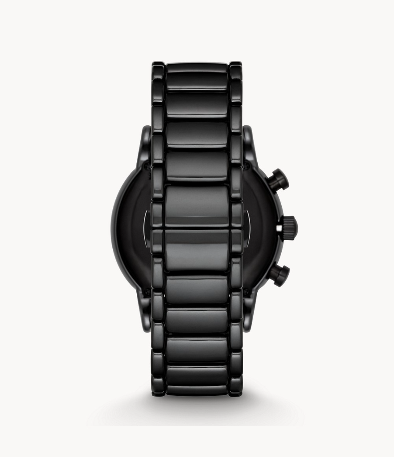 Emporio Armani Men’s Chronograph Quartz Stainless Steel Black Dial 43mm Watch AR1509