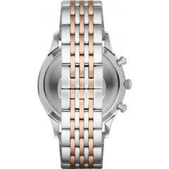 Emporio Armani Men’s Quartz Stainless Steel Grey Dial 43mm Watch AR1864