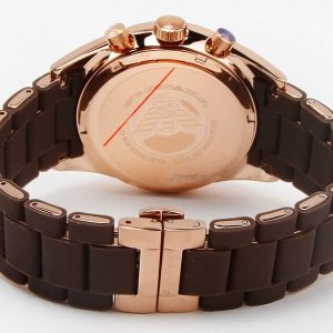 Emporio Armani Men’s Chronograph Quartz Brown Dial 38mm Watch AR5891