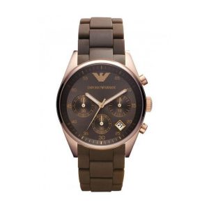 Emporio Armani Men’s Chronograph Quartz Brown Dial 38mm Watch AR5891