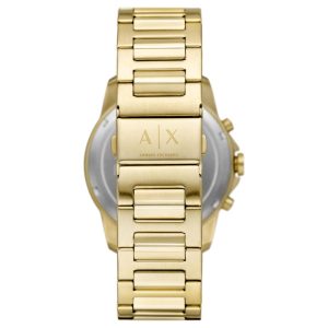 Armani Exchange Men’s Quartz Gold Stainless Steel Green Dial 44mm Watch AX1746