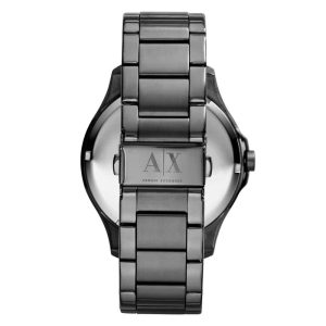 Armani Exchange Men’s Quartz Grey Stainless Steel Grey Dial 46mm Watch AX2135