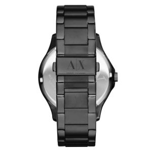 Armani Exchange Men’s Quartz Black Stainless Steel Black Dial 46mm Watch AX2150