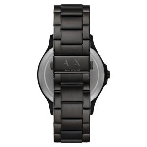 Armani Exchange Men’s Quartz Black Stainless Steel Black Dial 46mm Watch AX2413