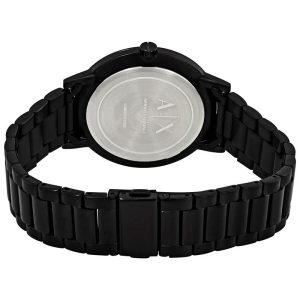 Armani Exchange Men’s Quartz Black Stainless Steel Black Dial 42mm Watch AX2701