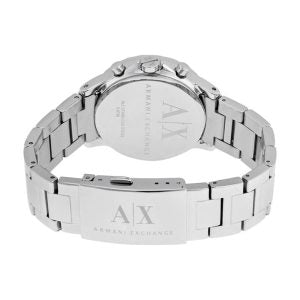 Armani Exchange Women’s Quartz Silver Stainless Steel Mother Of Pearl Dial 36mm Watch AX4324