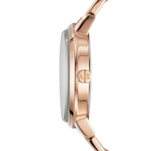 Armani Exchange Women’s Quartz Rose Gold Stainless Steel Rose Gold Dial 39mm Watch AX5362