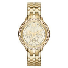 Armani Exchange Women’s Quartz Gold Stainless Steel Gold Dial 40mm Watch AX5408