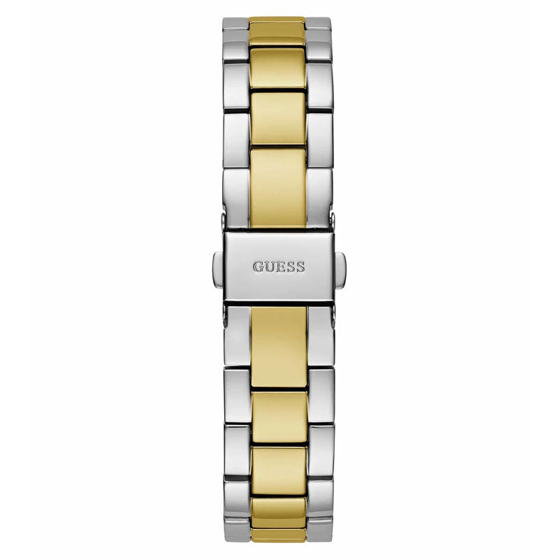 Guess Women’s Quartz Two Tone Stainless Steel Green Dial 35mm Watch GW0723L1