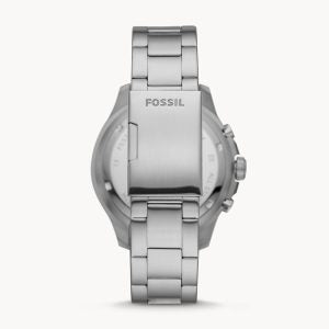 Fossil Men’s Chronograph Quartz Stainless Steel Blue Dial 46mm Watch FS5724