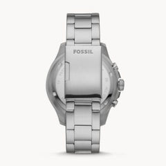 Fossil Men’s Chronograph Quartz Stainless Steel Blue Dial 46mm Watch FS5724