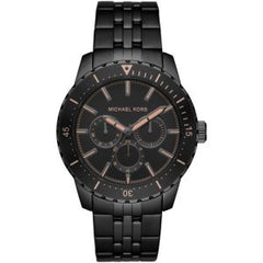 Michael Kors Men’s Chronograph Quartz Stainless Steel Black Dial 44mm Watch MK7157