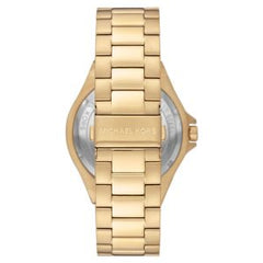 Michael Kors Men’s Quartz Gold Stainless Steel Gold Dial 45mm Watch MK8939