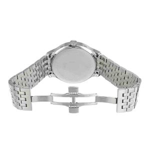 TISSOT Men’s Quartz Swiss Made Stainless Steel White Dial 42mm Watch T063.610.11.037.00