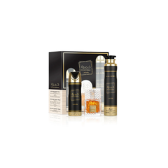 Lattafa Khamrah Gift Set (Edp 100ml+200ml Deo+ 300ml A/F)