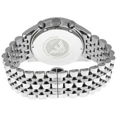 Emporio Armani Men’s Quartz Stainless Steel Silver Dial 46mm Watch AR6073