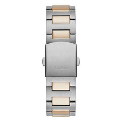 Guess Men’s Quartz Two Tone Stainless Steel Blue Dial 42mm Watch GW0572G4