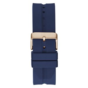 Guess Men’s Quartz Blue Silicone Strap Blue Dial 42mm Watch GW0637G3
