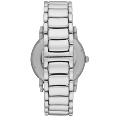 Emporio Armani Men’s Automatic Silver Stainless Steel Black Dial 43mm Watch AR60021