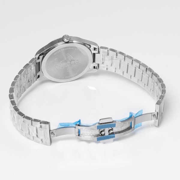 Gucci Unisex Swiss Made Quartz Stainless Steel Black Dial 38mm Watch YA1264029A