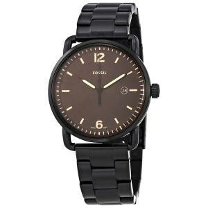 Fossil Men’s Quartz Black Stainless Steel Black Dial 42mm Watch FS5277