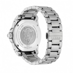 Gucci Men’s Swiss Made Quartz Stainless Steel Blue Dial 45mm Watch YA136203
