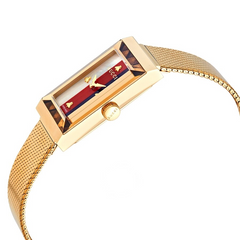 Gucci Women’s Swiss Made Quartz Stainless Steel Multi 21mm Watch YA147410