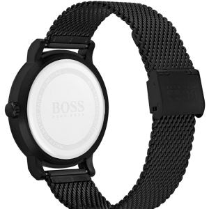 Hugo Boss Men’s Quartz Black Stainless Steel Black Dial 42mm Watch 1513636