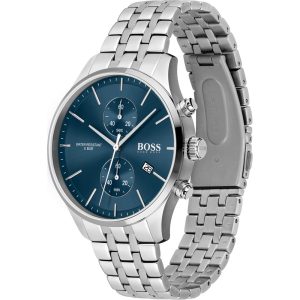 Hugo Boss Men’s Stainless Steel Blue Dial 42mm Watch 1513839