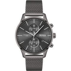 Hugo Boss Men’s Quartz Stainless Steel Grey Dial 42mm Watch 1513870