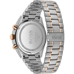Hugo Boss Men’s Chronograph Stainless Steel Black Dial 44mm Watch 1513819