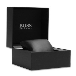 Hugo Boss Men’s Chronograph Quartz Stainless Steel Blue Dial 44mm Watch 1513340