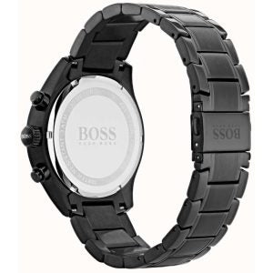 Hugo Boss Men’s Quartz Stainless Steel Black Dial 44mm Watch 1513676