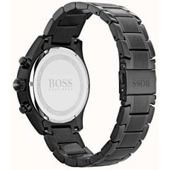 Hugo Boss Men’s Quartz Stainless Steel Black Dial 44mm Watch 1513676