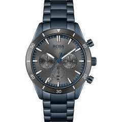 Hugo Boss Men’s Quartz Stainless Steel Grey Dial 44mm Watch 1513865