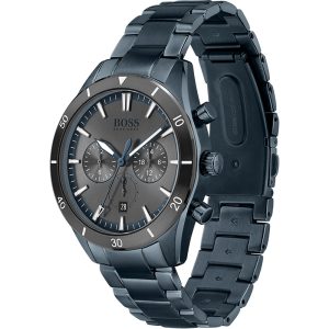 Hugo Boss Men’s Quartz Stainless Steel Grey Dial 44mm Watch 1513865