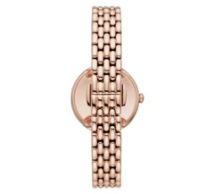 Emporio Armani Women’s Quartz Stainless Steel Black Mother Of Pearl Dial 30mm Watch AR11372