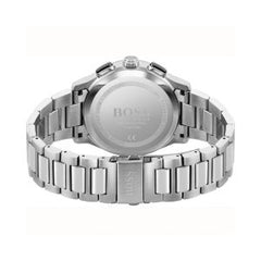 Hugo Boss Men’s Chronograph Quartz Stainless Steel Black Dial 44mm Watch 1513762