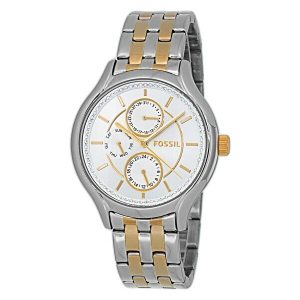 Fossil Women’s Analog Silver Dial 40mm Watch BQ1584