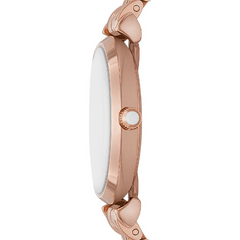Emporio Armani Women’s Quartz Rose Gold Stainless Steel Silver Dial 32mm Watch AR11446
