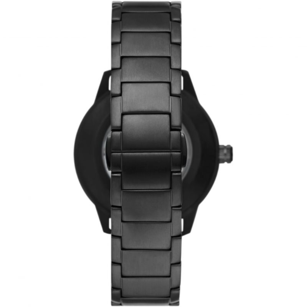 Emporio Armani Men’s Automatic Stainless Steel Black Dial 43mm Watch AR60054