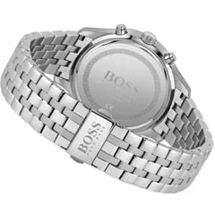 Hugo Boss Men’s Quartz Stainless Steel Black Dial 42mm Watch 1513869