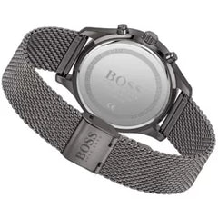 Hugo Boss Men’s Quartz Stainless Steel Grey Dial 42mm Watch 1513870